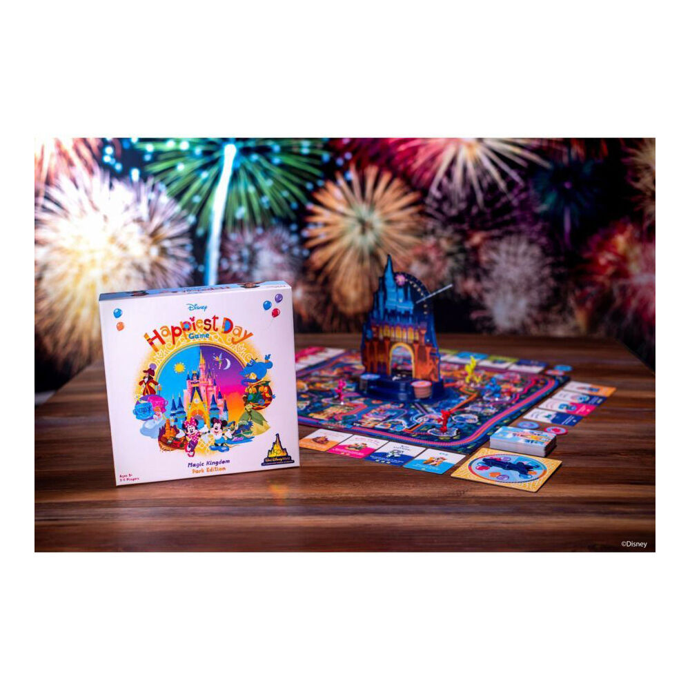 Disney Happiest Day Magic Kingdom Park Board Game 5y+