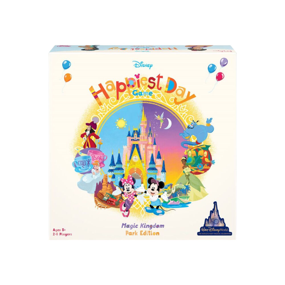 Disney Happiest Day Magic Kingdom Park Board Game 5y+