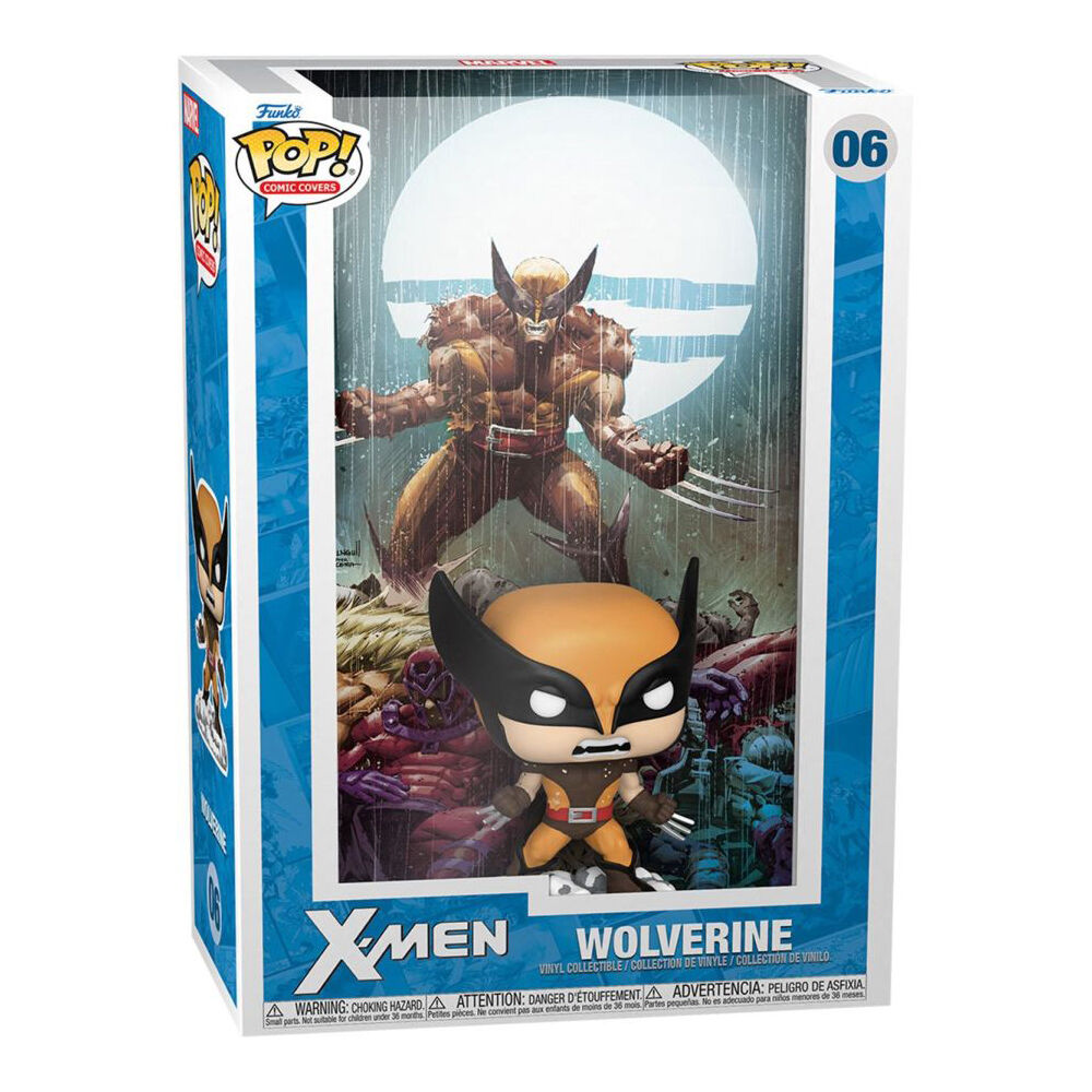 X-Men Comics Wolverine Pop! Comic Cover Kids Figure Display