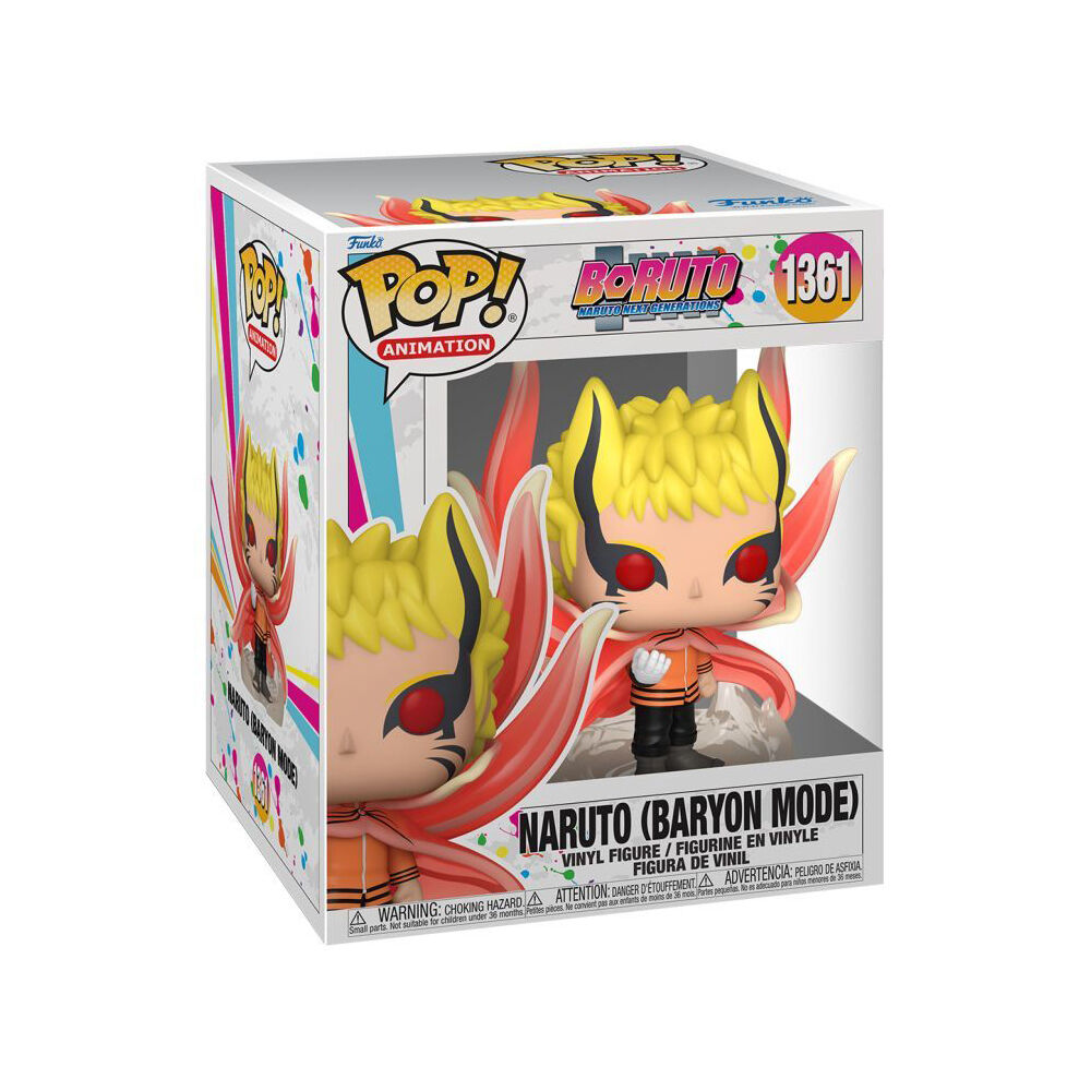 Boruto Naruto Baryon Mode Pop Bobblehead Vinyl Figure 6in