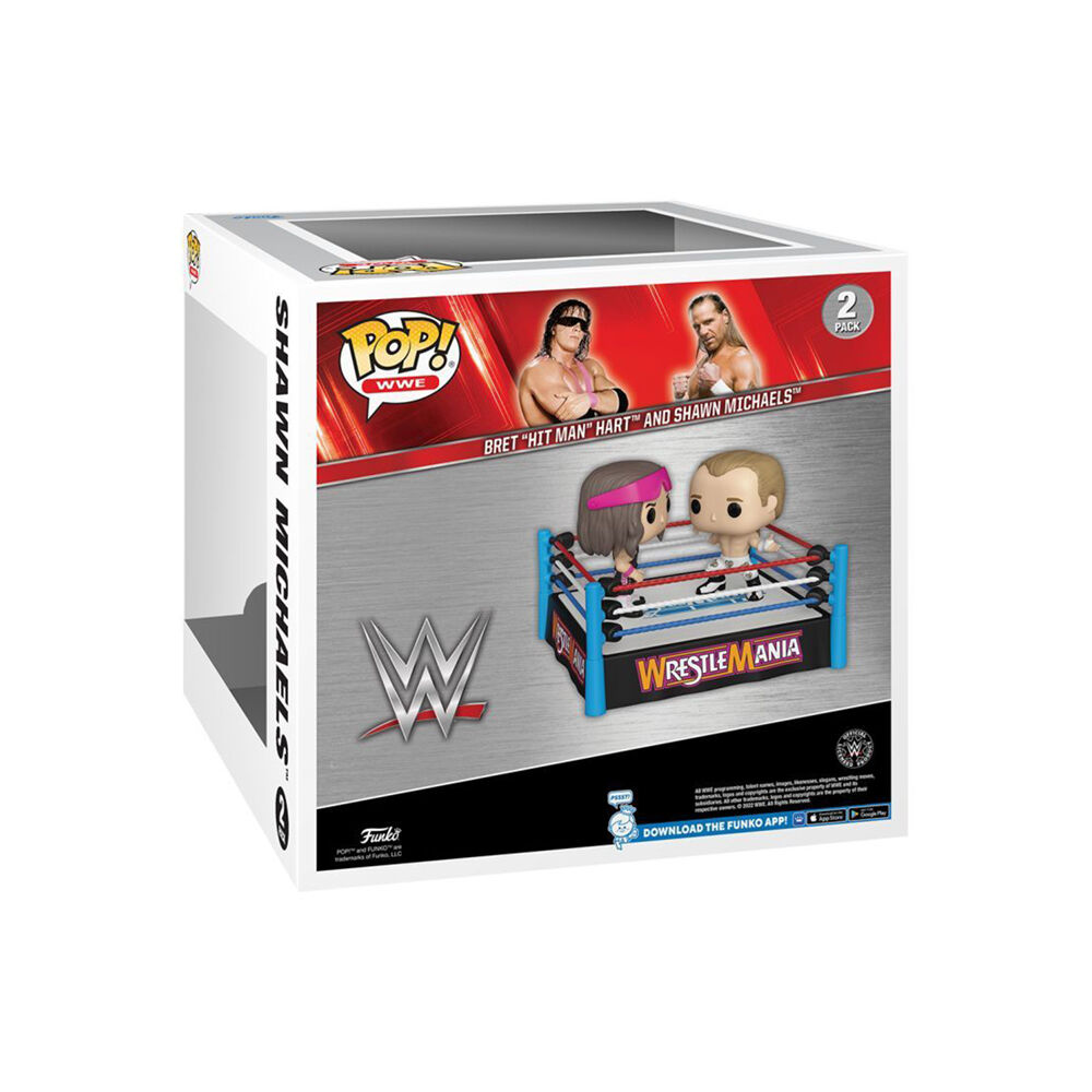 WWE Bret Hart Vs Shawn Michaels Pop! Moment Action Figure 9.80cm