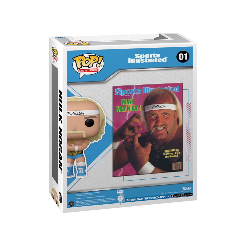 WWE Hulk Hogan Sports Illustrated Pop! Cover Figure Toy