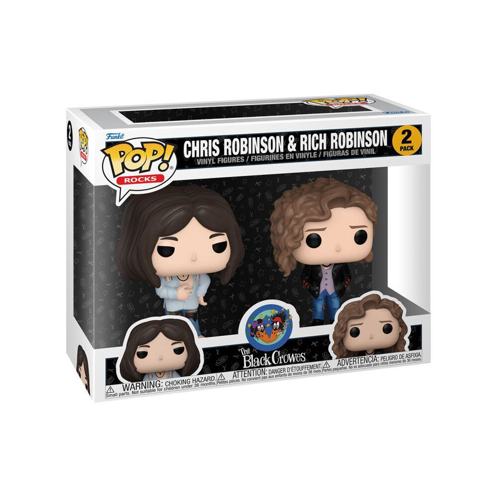 2pc The Black Crowes The Black Crowes Pop Vinyl Figures 3.85/4.05in 3y+