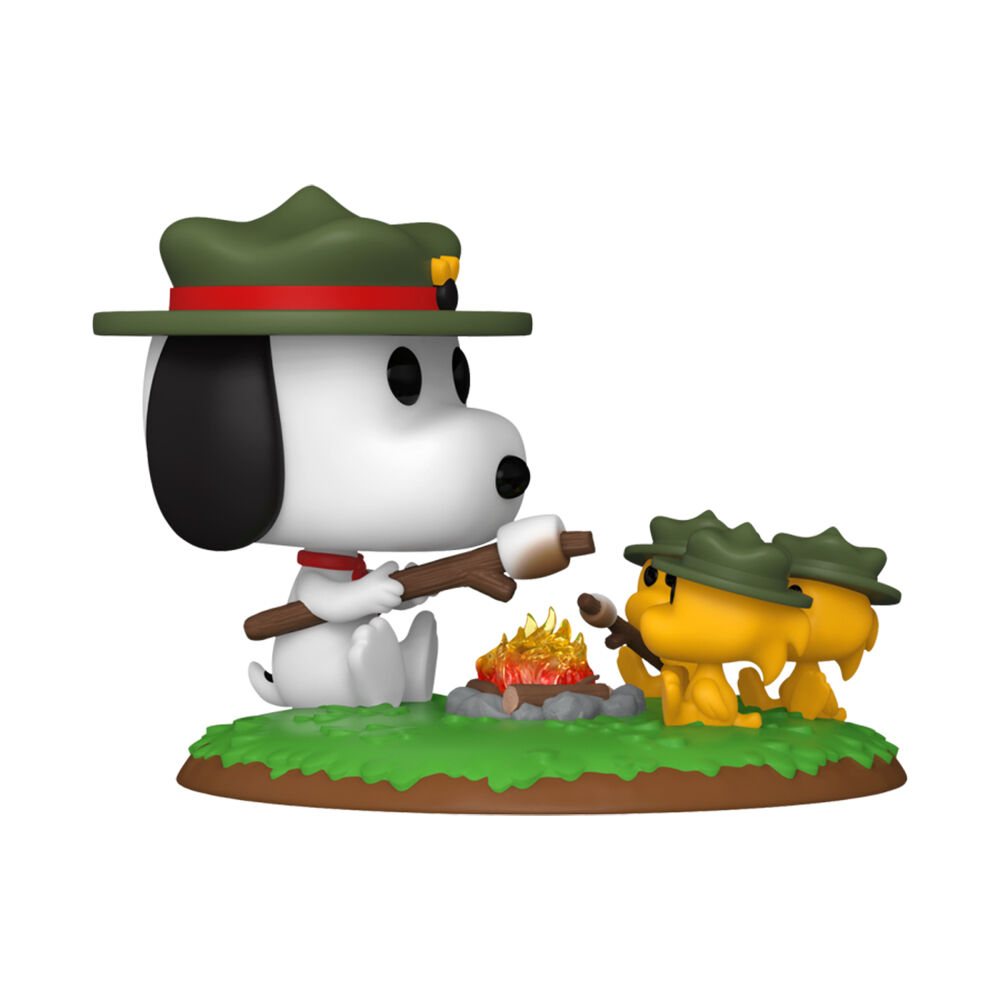 Peanuts Snoopy & Beagle Scouts Deluxe Pop! Action Figure Toy