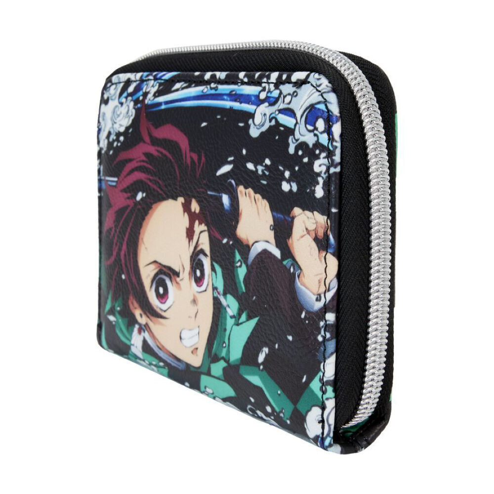 Demon Slayer Tanjiro Kamado Zip Around Wallet Pouch