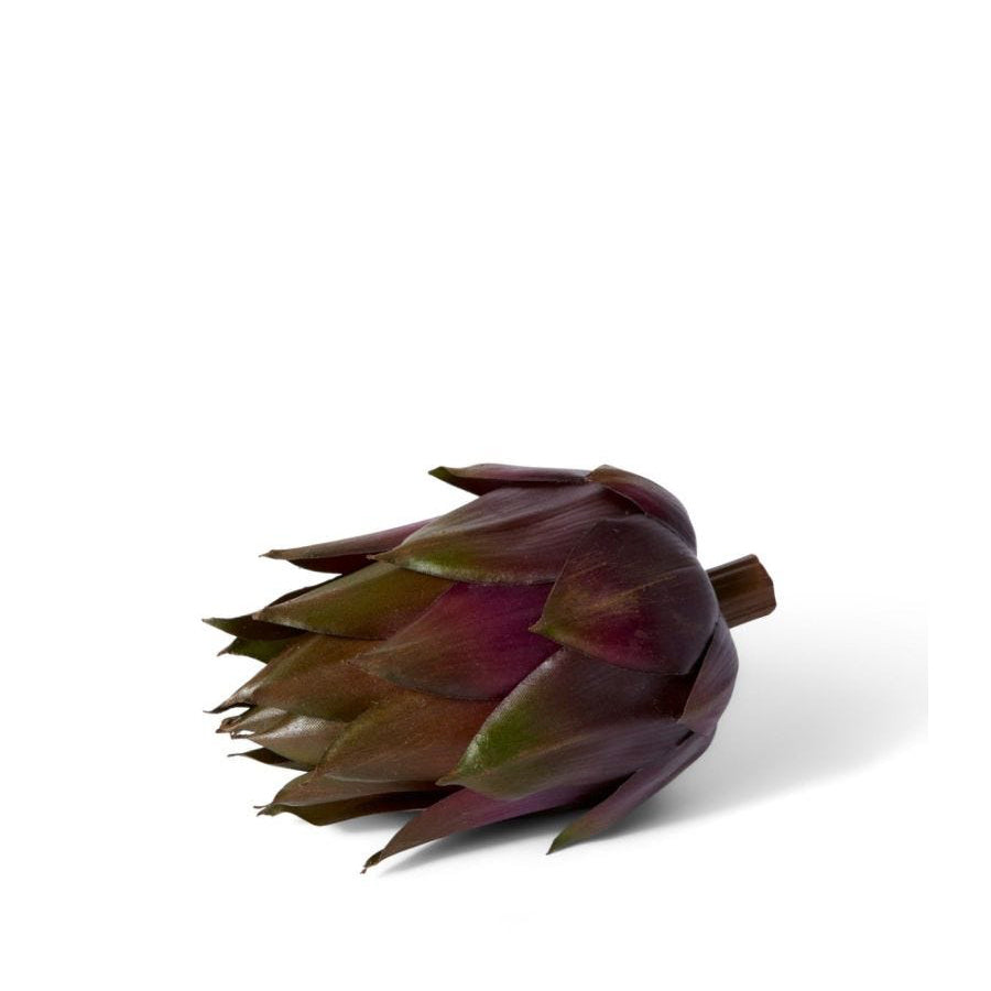 2PK E Style 13cm Plastic Artichoke Fruit Ornament - Green Brown