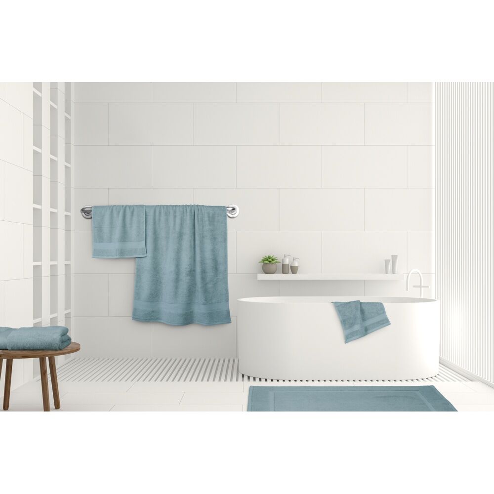 6x Ardor St Regis Collection 32x32cm Cotton Face Washer Towel Soft 600GSM Mist