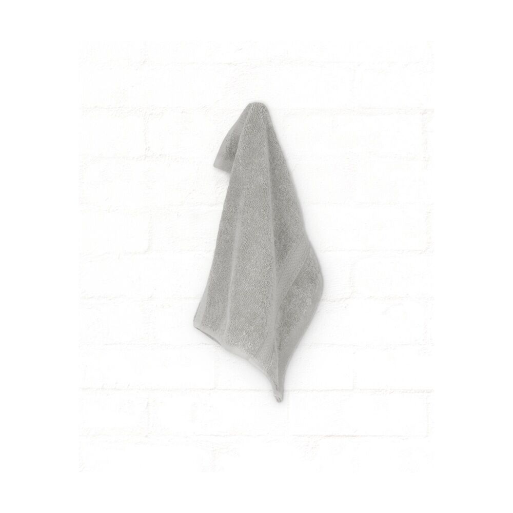 6x Ardor St Regis Collection 32cm Cotton Face Washer Towel Soft 600GSM Silver