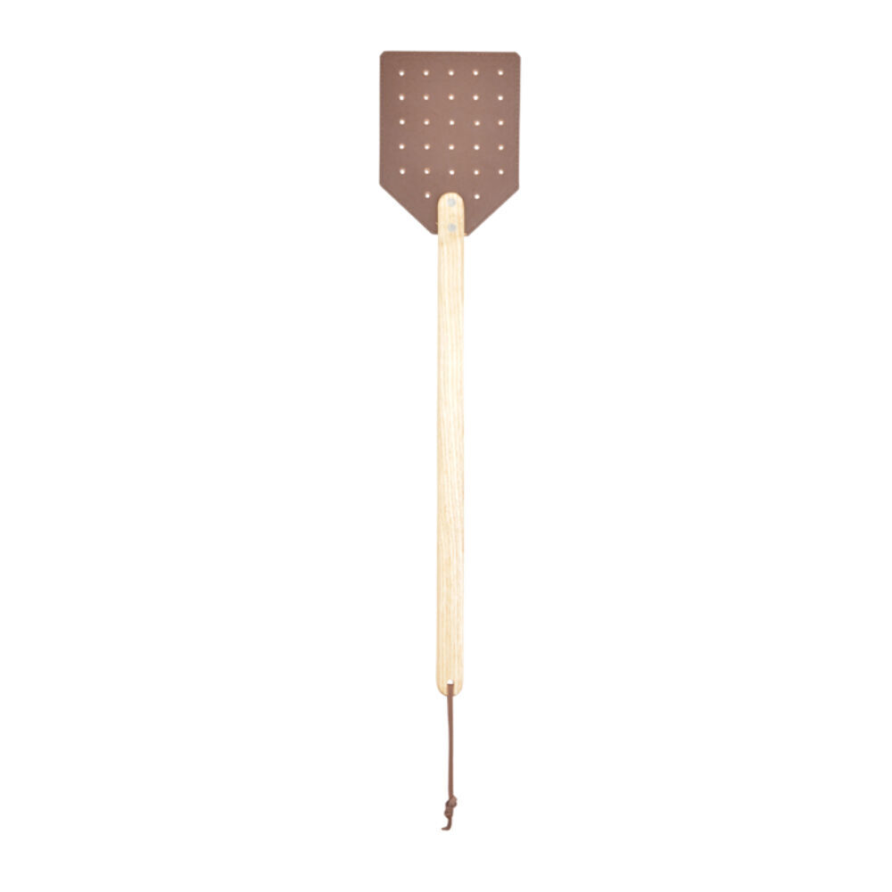 2PK Esschert Design Fly Swat Flexible Swatter 51cm Brown