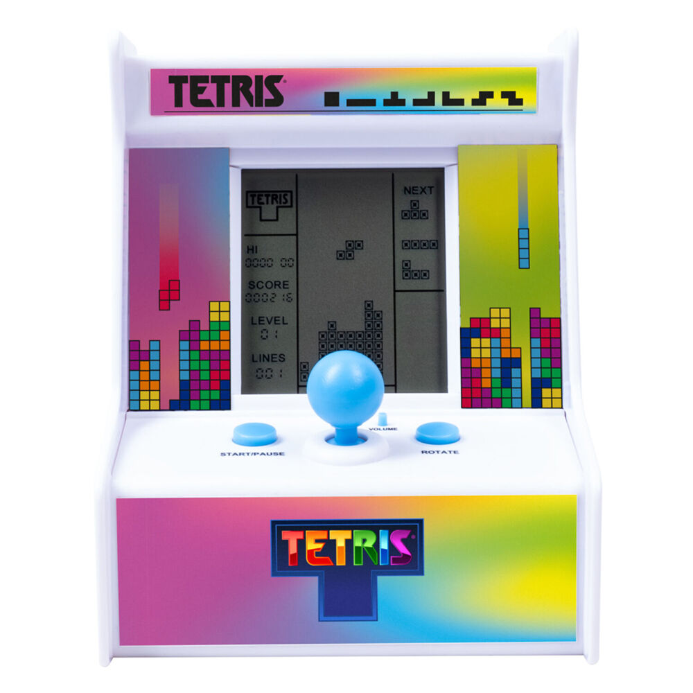 Fizz Creations Retro Inspired Tetris Desktop Arcade 15 Levels