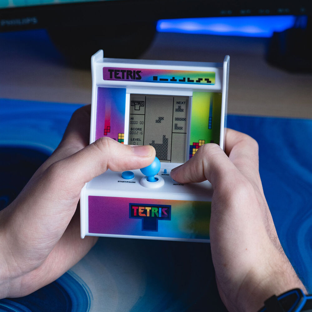 Fizz Creations Retro Inspired Tetris Desktop Arcade 15 Levels