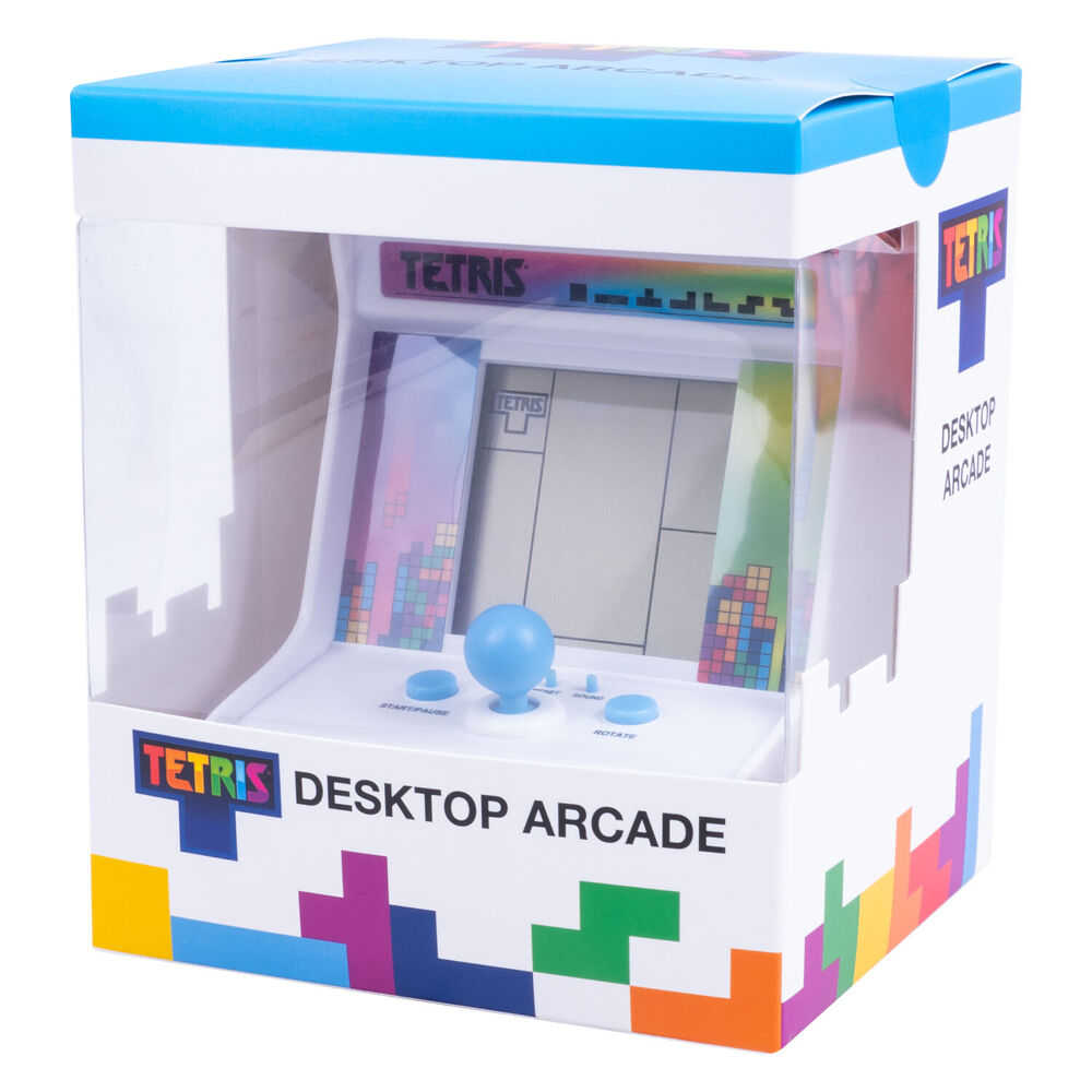 Fizz Creations Retro Inspired Tetris Desktop Arcade 15 Levels