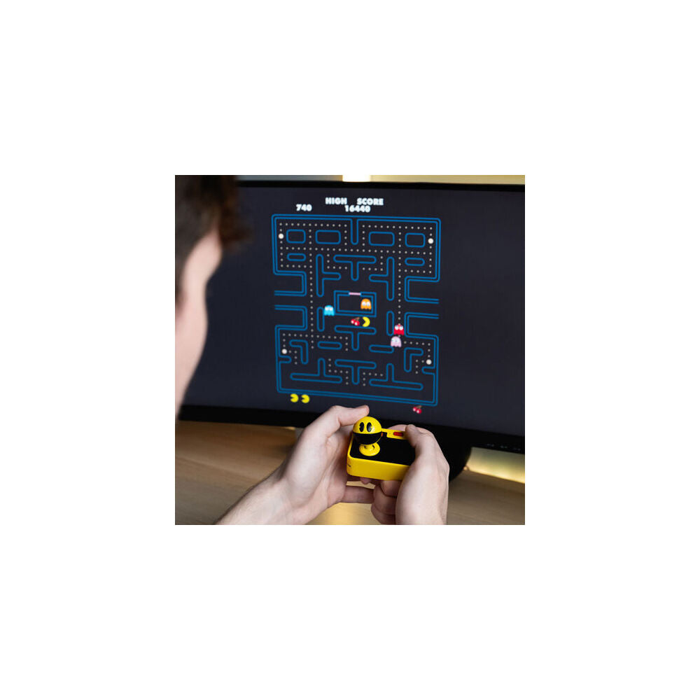 Fizz Creations Pac-Man Plug and Play Gaming Device All-In-One