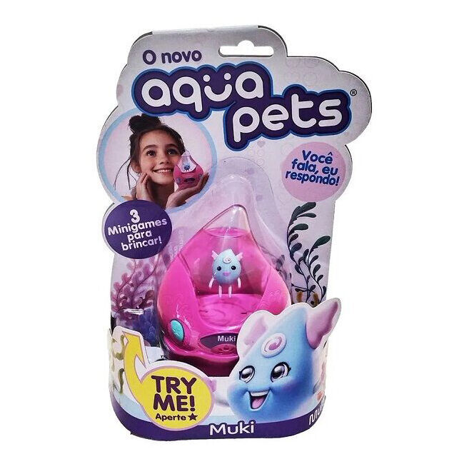 2PK Aqua Pets Assorted Kids/Children Interactive Fun Play Toy Collectables