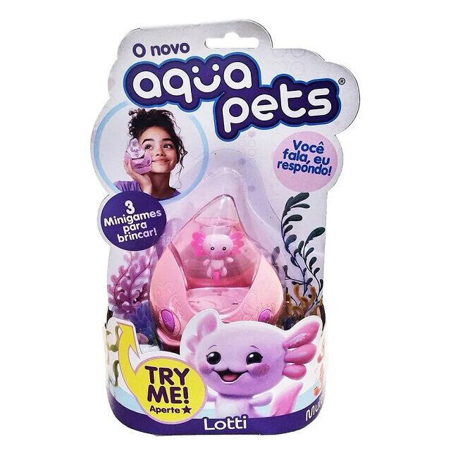 2PK Aqua Pets Assorted Kids/Children Interactive Fun Play Toy Collectables