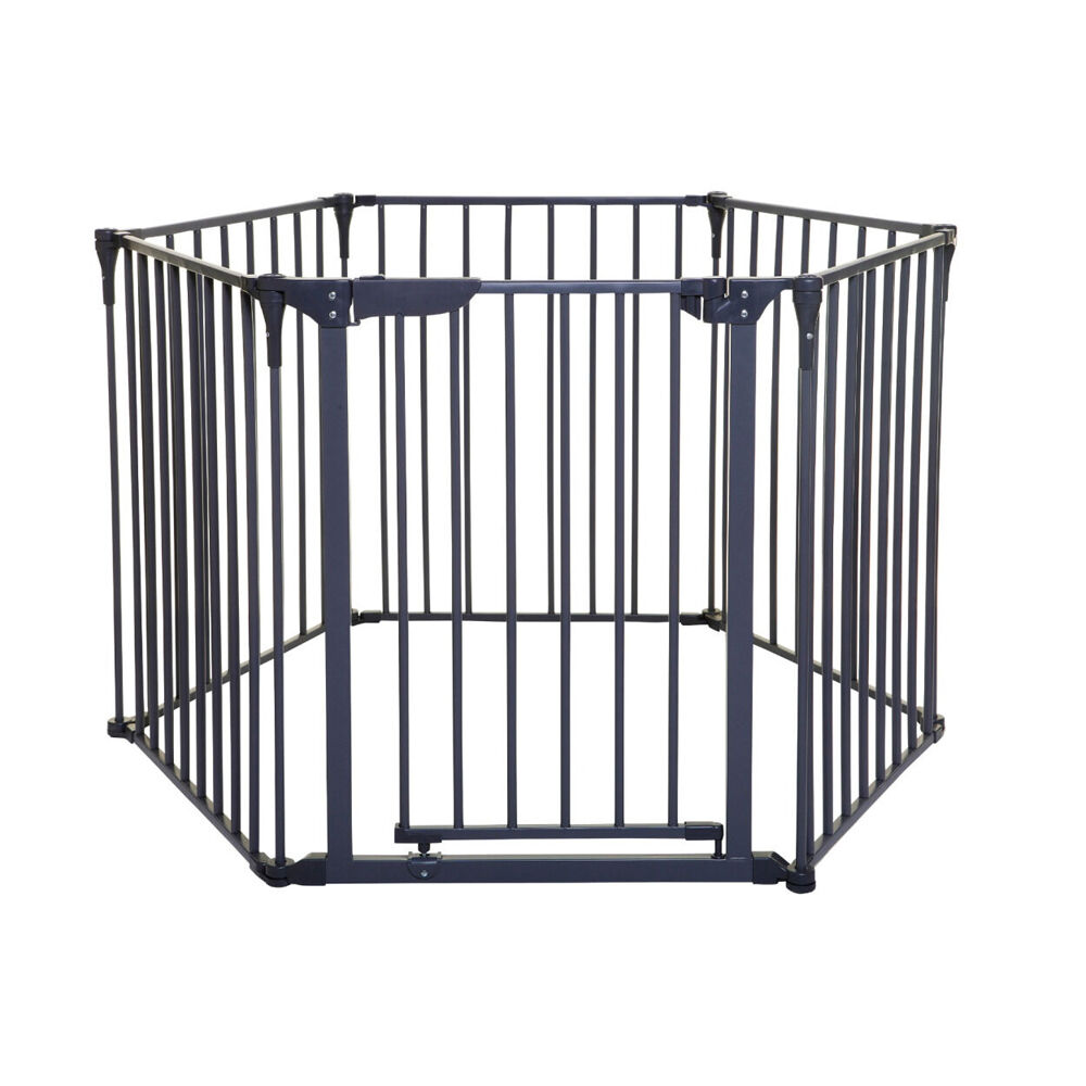 Dreambaby Royale Converta 3in1 Playpen Baby Gate 74cm - Charcoal