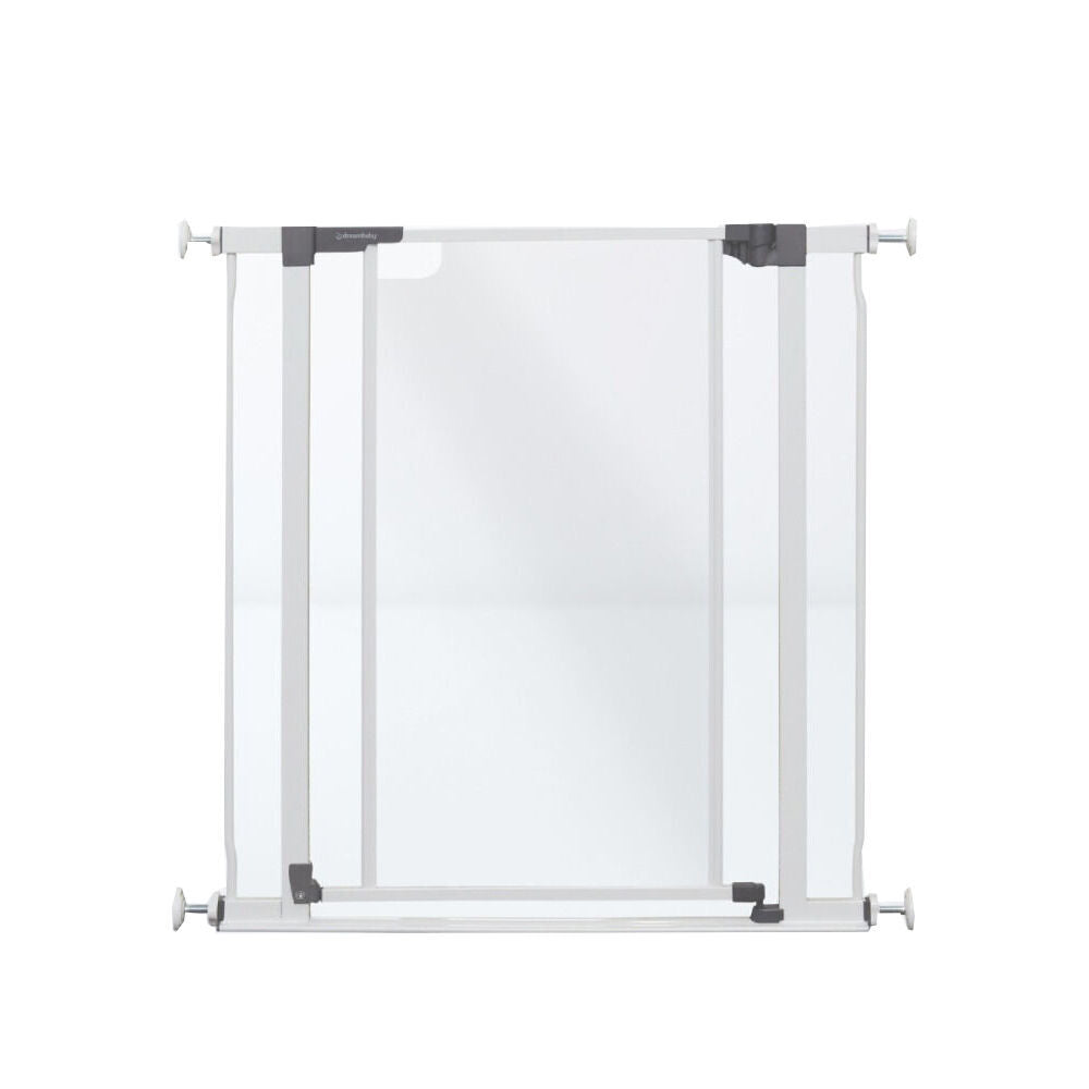 Dreambaby Peek-A-Boo Clear View Security Gate 76cm - White