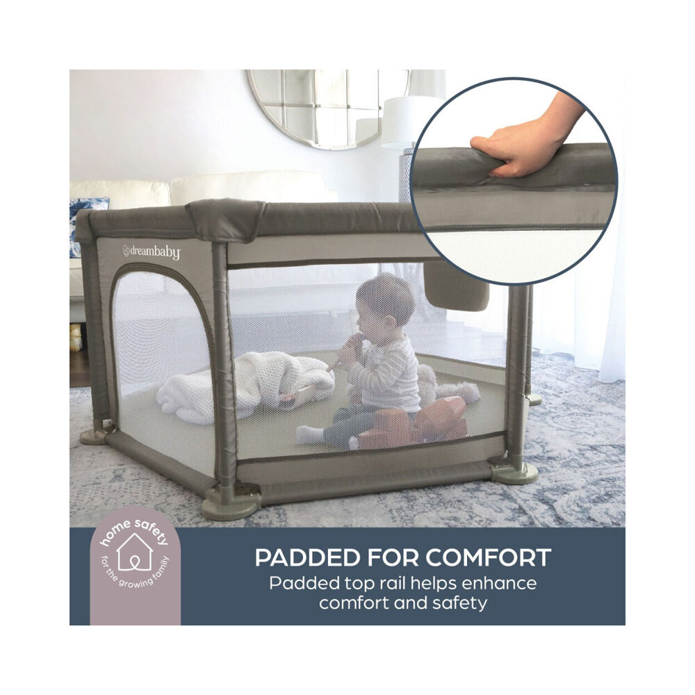Dreambaby Explore Playpen Baby/Child Safety Gate - Taupe