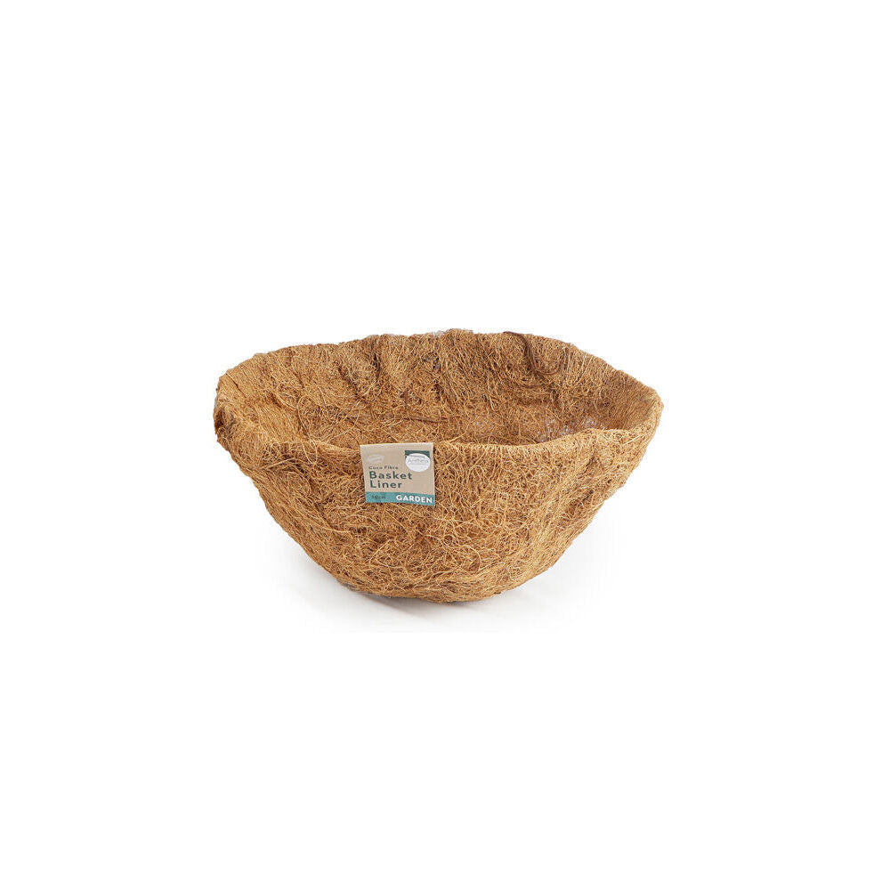 6PK Antheia Green Homewares Coco Basket Liner 30cm - Brown