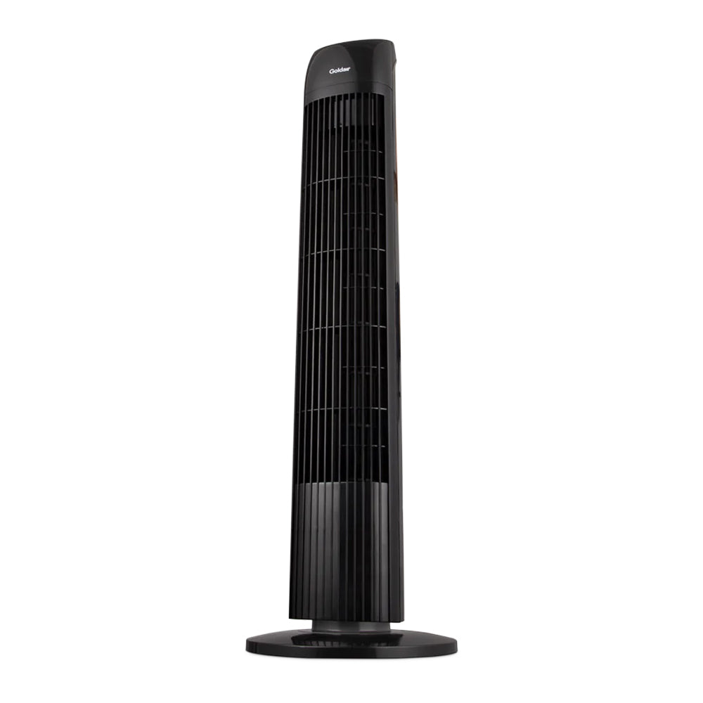 Goldair 84cm Digital Tower Oscillating 45W Smart Fan W/ Wifi Black