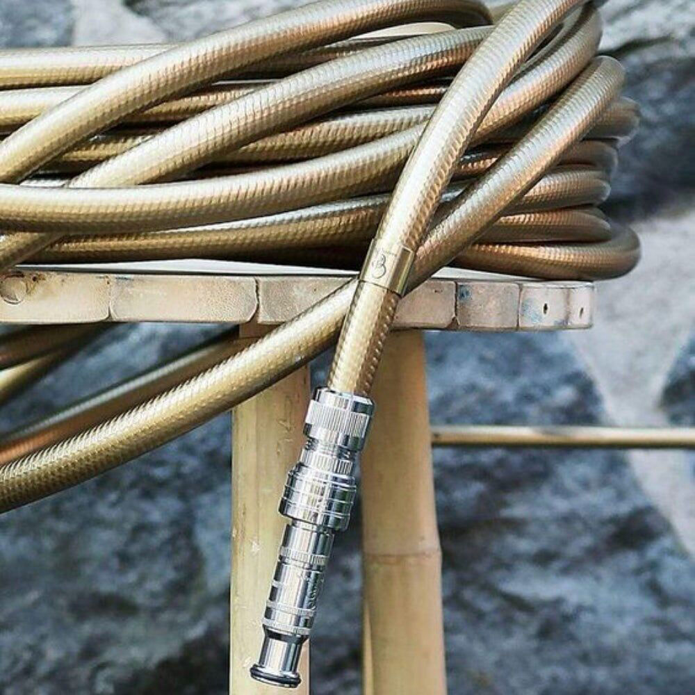 Garden Glory Coloured PVC Watering Hose 20m - Gold Digger