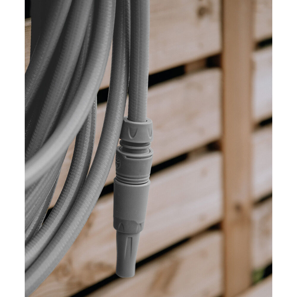 2pc Garden Glory Plastic Hose Nozzle For 1/2in Waterhose Graceful Rock Grey