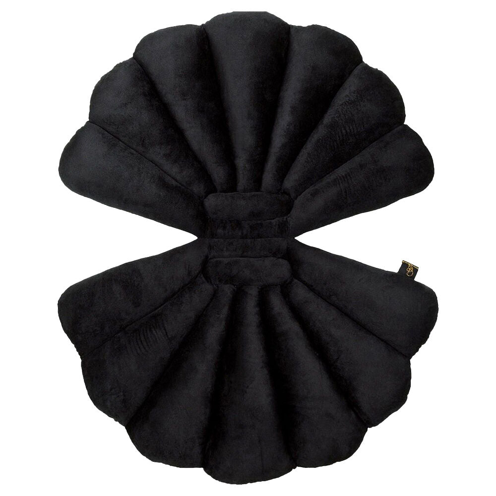 Garden Glory Shell Outdoor/Indoor Cushion For Chairs/Benches - Black