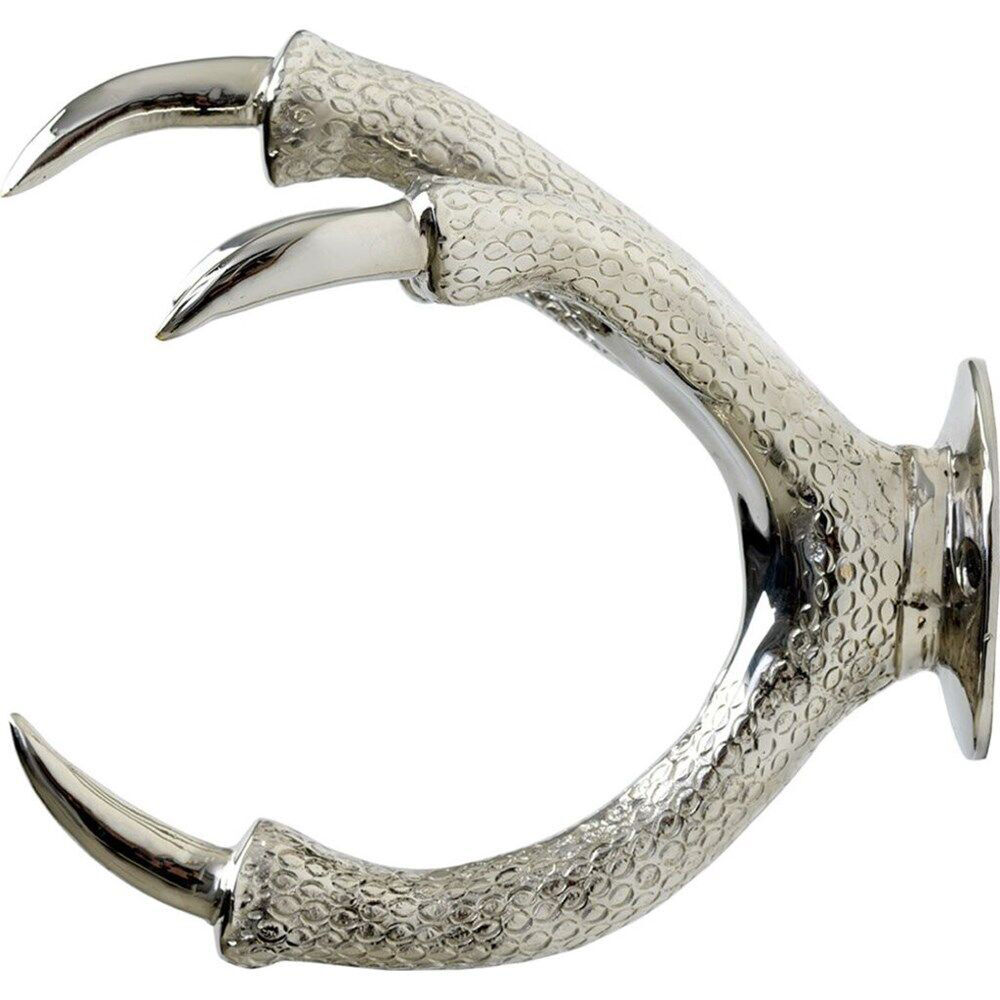 Garden Glory Claw Wall Mount Hose Holder - Silver/Chrome