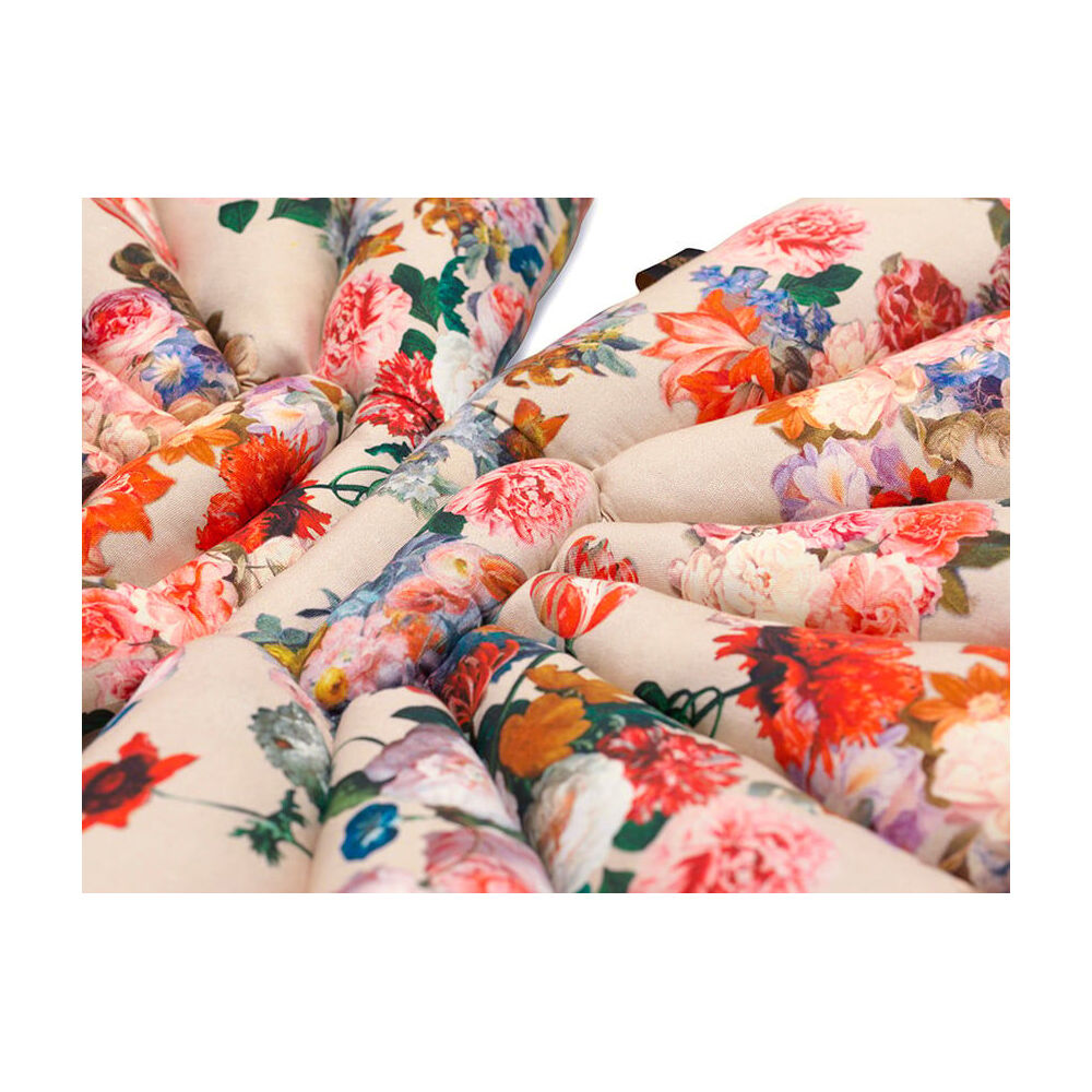 Garden Glory Shell Outdoor/Indoor Cushion For Chairs/Benches - Flower