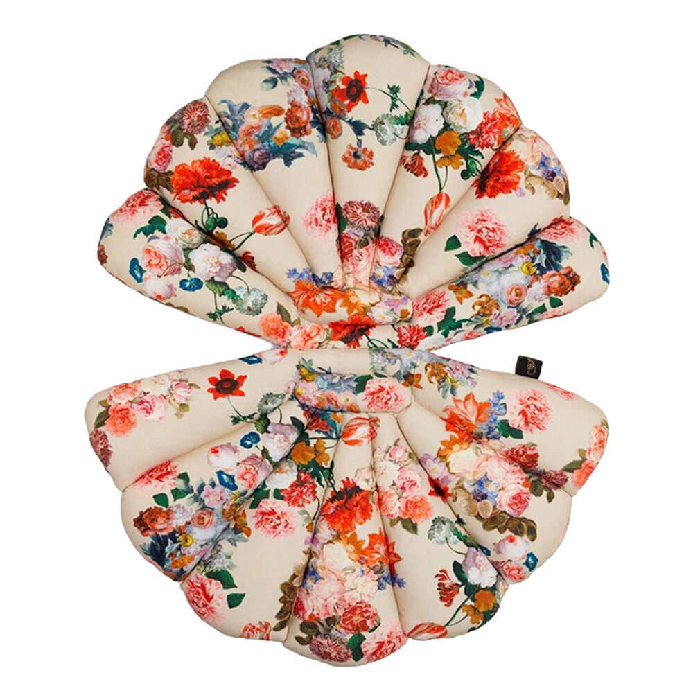 Garden Glory Shell Outdoor/Indoor Cushion For Chairs/Benches - Flower