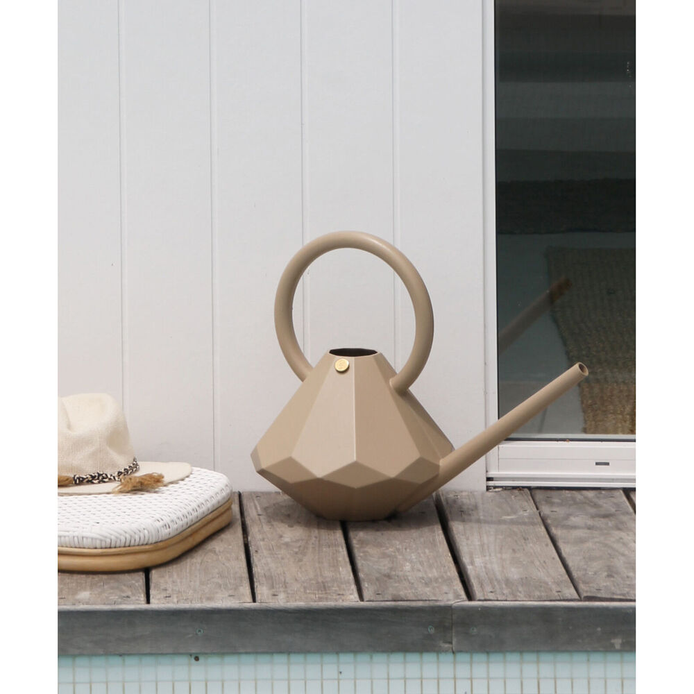 Garden Glory 4L Plastic Watering Can Long Spout Pot - Sand