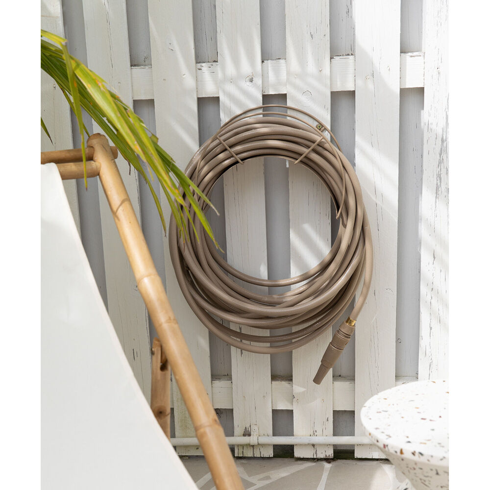 Garden Glory Classic Wall Mount Hose Holder - Sahara/Beige