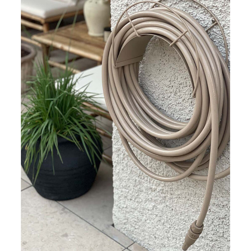 Garden Glory Classic Wall Mount Hose Holder - Sahara/Beige