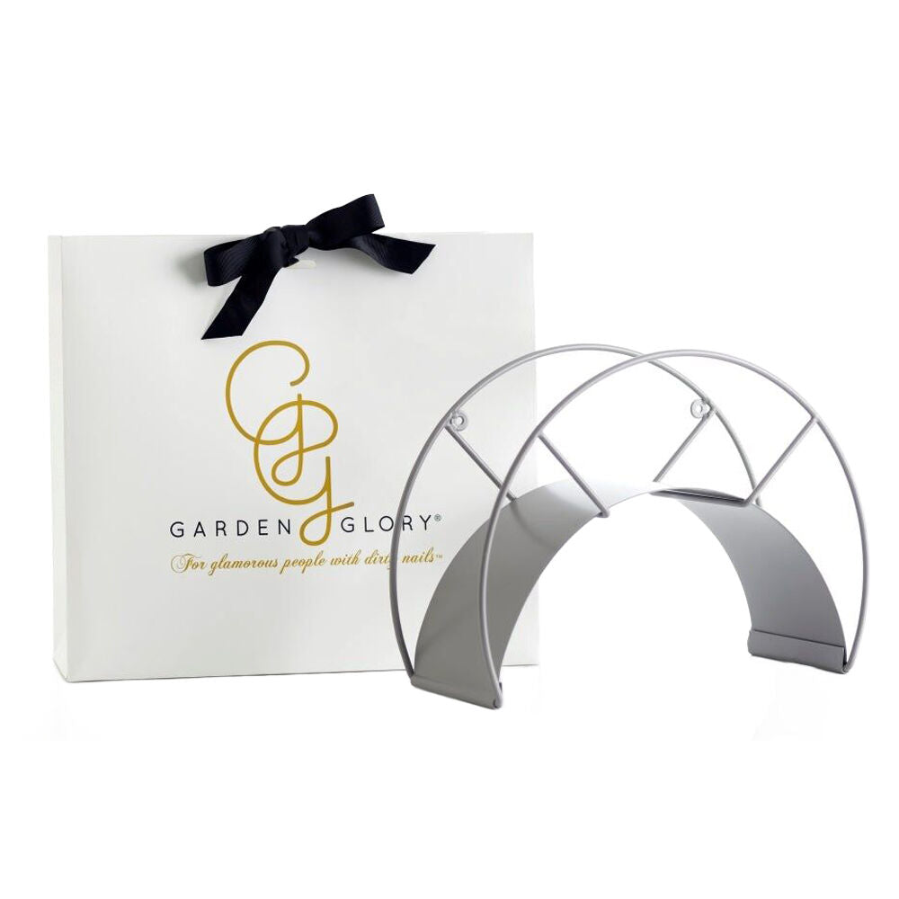 Garden Glory Classic Wall Mount Hose Holder - Graceful Rock Grey