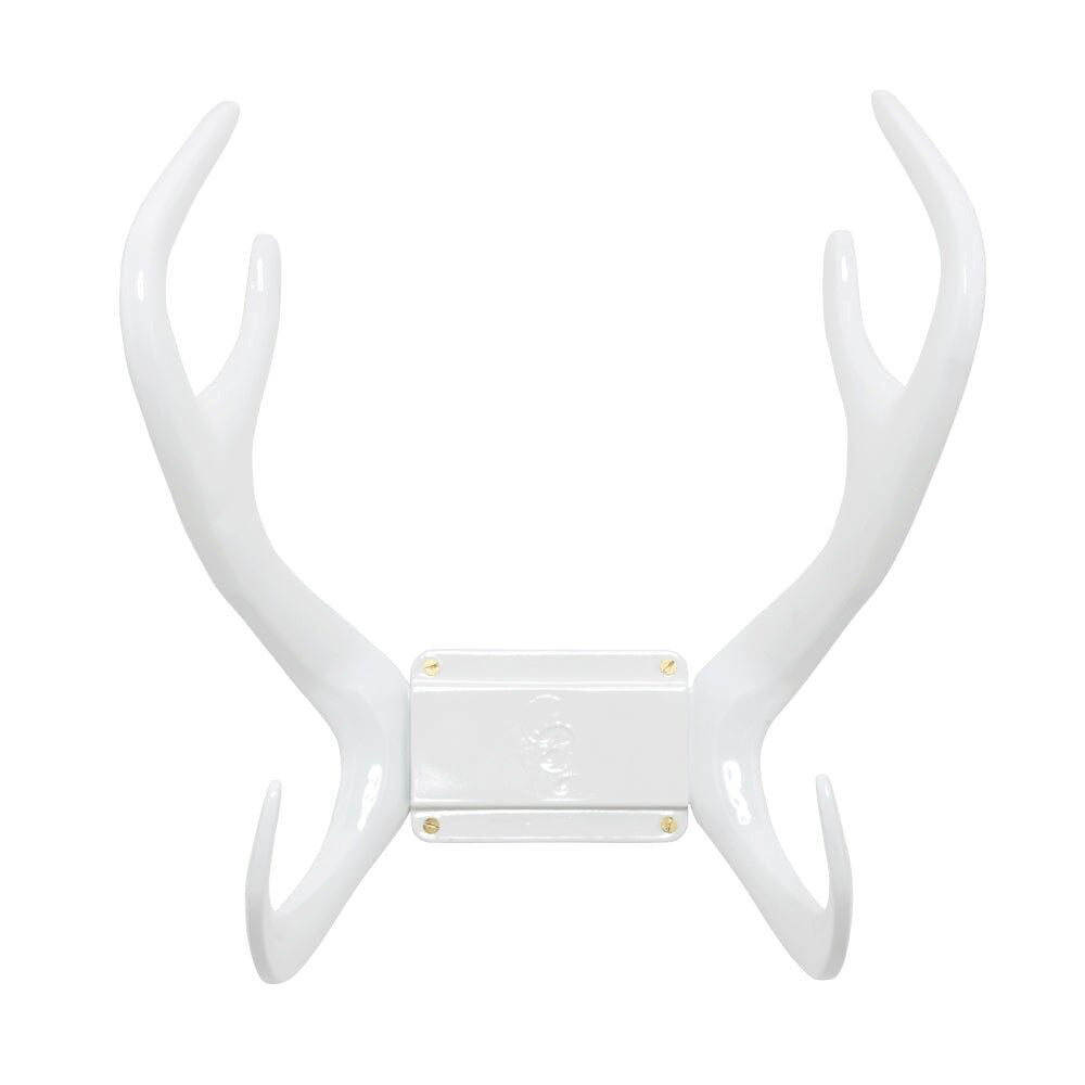 Garden Glory Reindeer Wall Mounted Hose Holder - White
