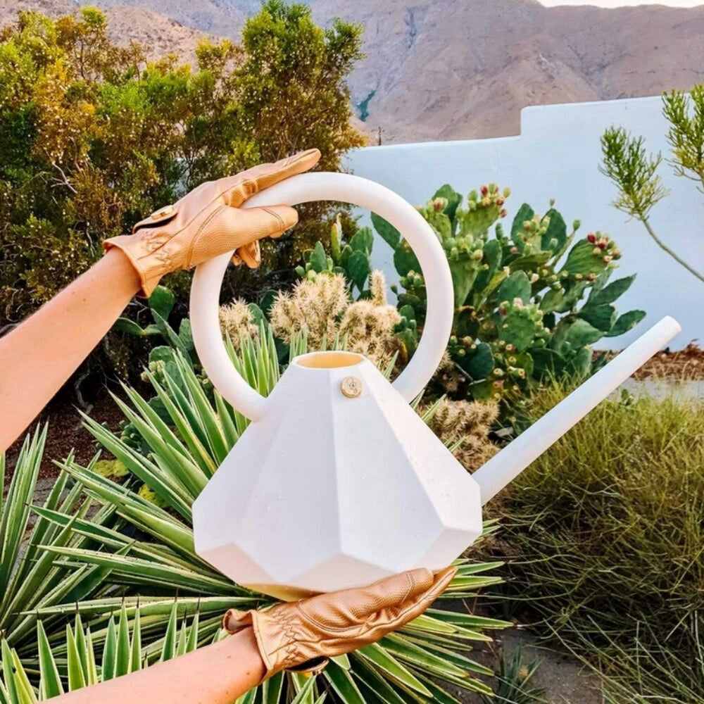 Garden Glory 4L Plastic Watering Can Long Spout Pot - Pearl