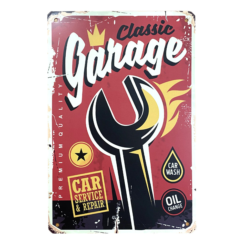 Metal Signs Assorted 20 x 30cm