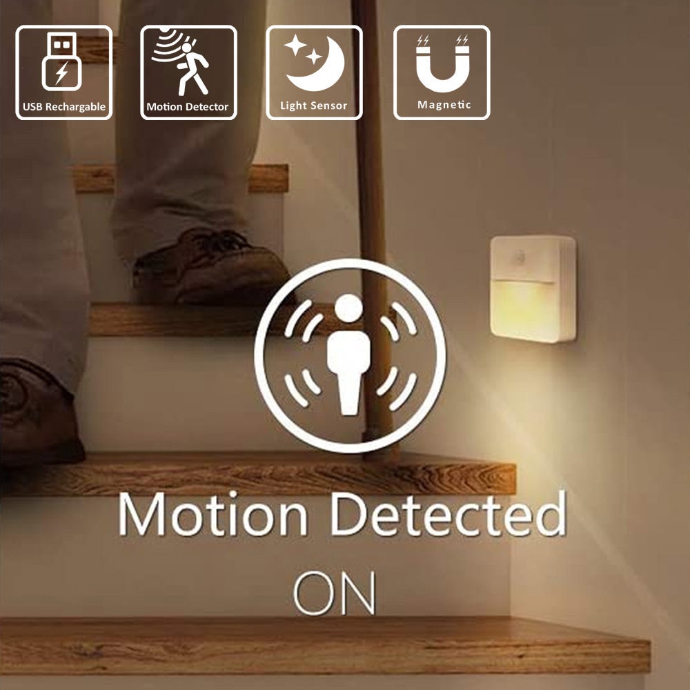 Sansai Slimline Motion Sensor Rechargeable Night Light