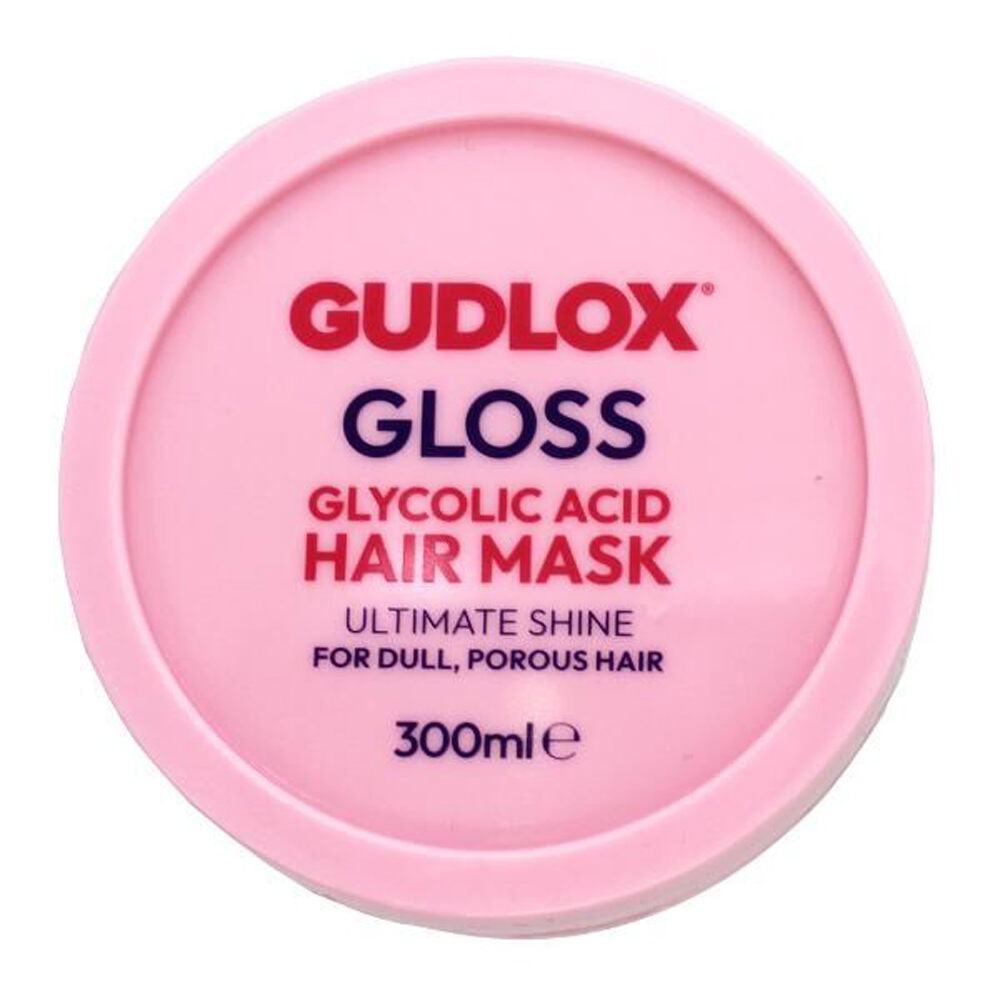 6PK Gudlox Gloss Glycolic Acid Hair Mask For Dull & Porous Treatment 300ml