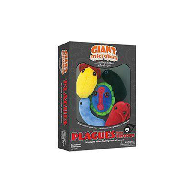 Giant Microbes Plagues From History Science Plush Educational Toys
