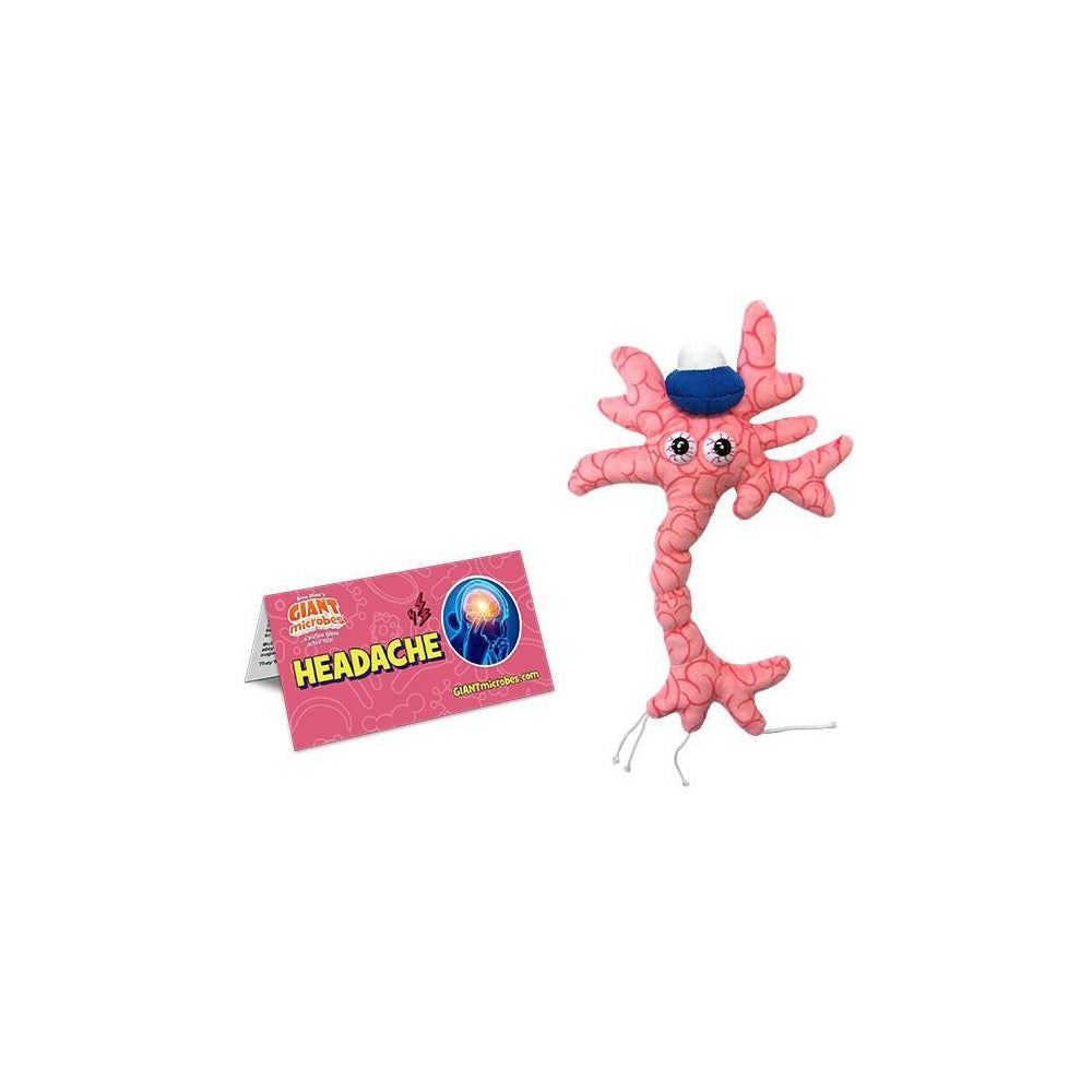 Giant Microbes Migraine Headache Soft Stuffed Plush Toy