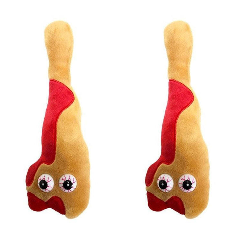 2PK Giant Microbes Hemorrhoids Soft Stuffed Plush Toy