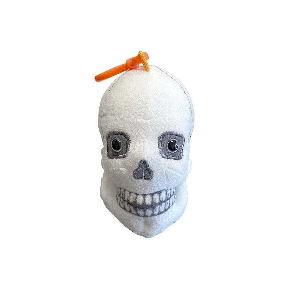 2PK Giant Microbes 8.8cm Skull Key Chain Hanging Bag/Tote Keyring