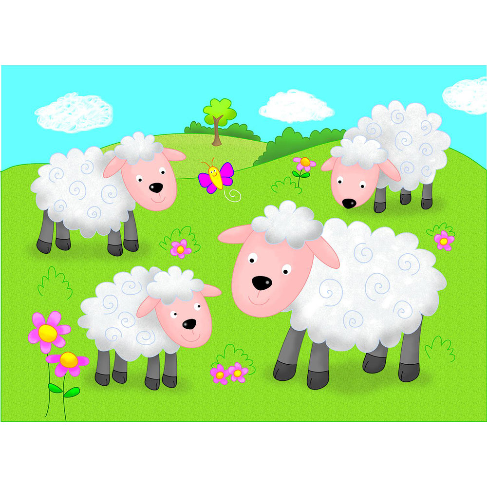 Galt 4 Puzzles In A Box Farm Kids/Childrens Toy 3y+