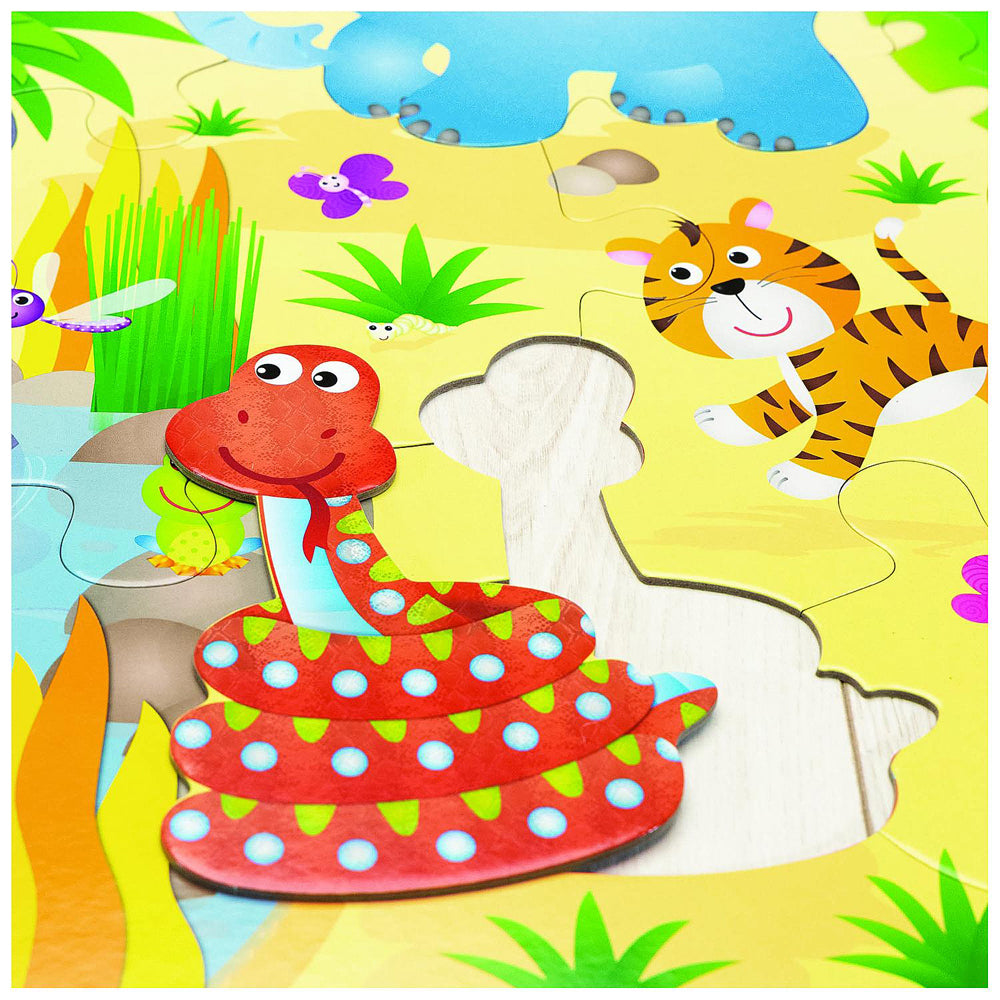 30pc Galt Jungle Kids/Childrens Giant Floor Puzzle 3y+