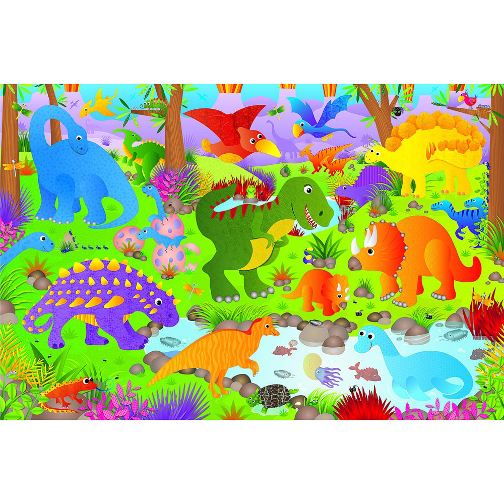 30pc Galt Dinosaurs Kids/Childrens Giant Floor Puzzle 3y+
