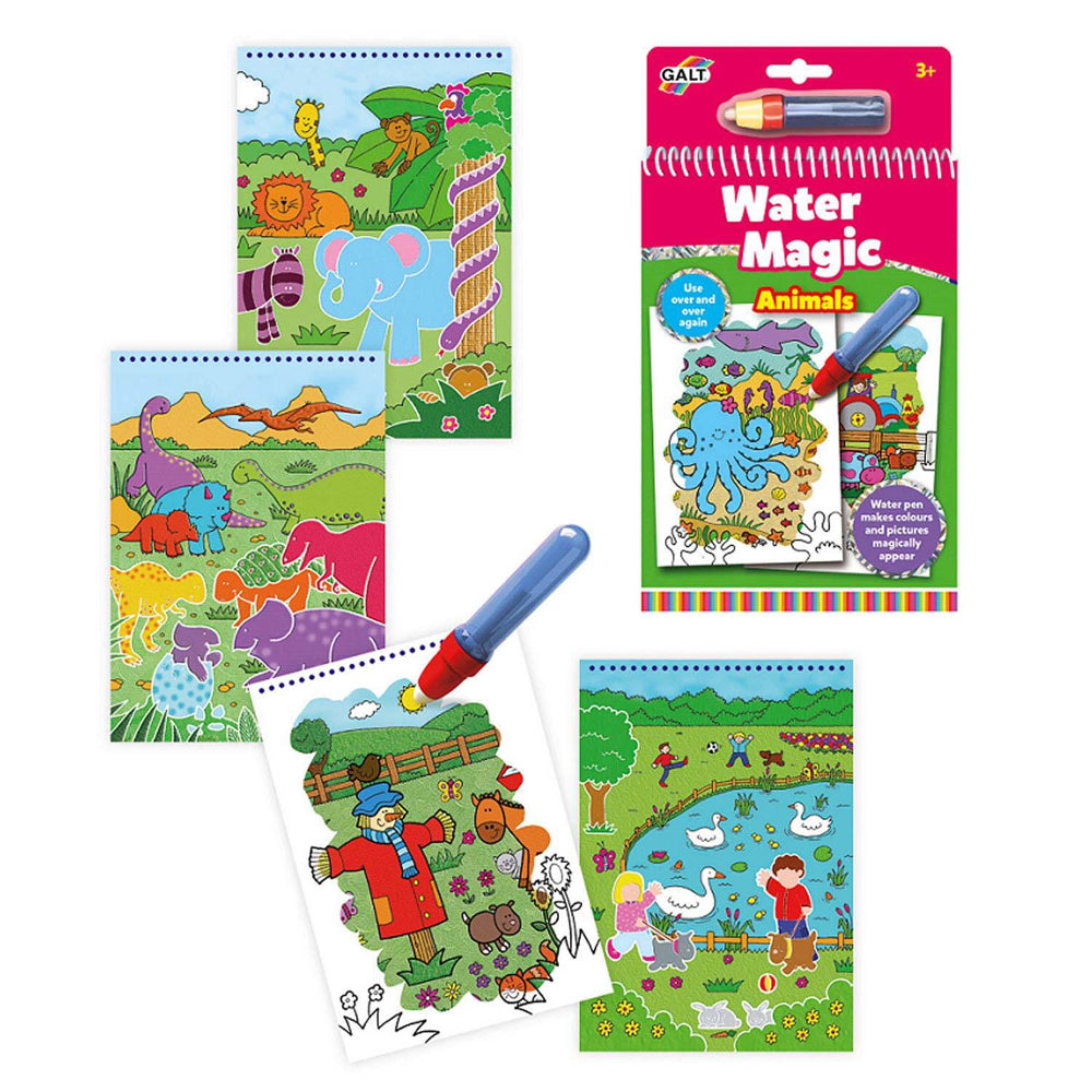 Galt Water Magic Animals Kids/Childrens Crafting Book 3y+