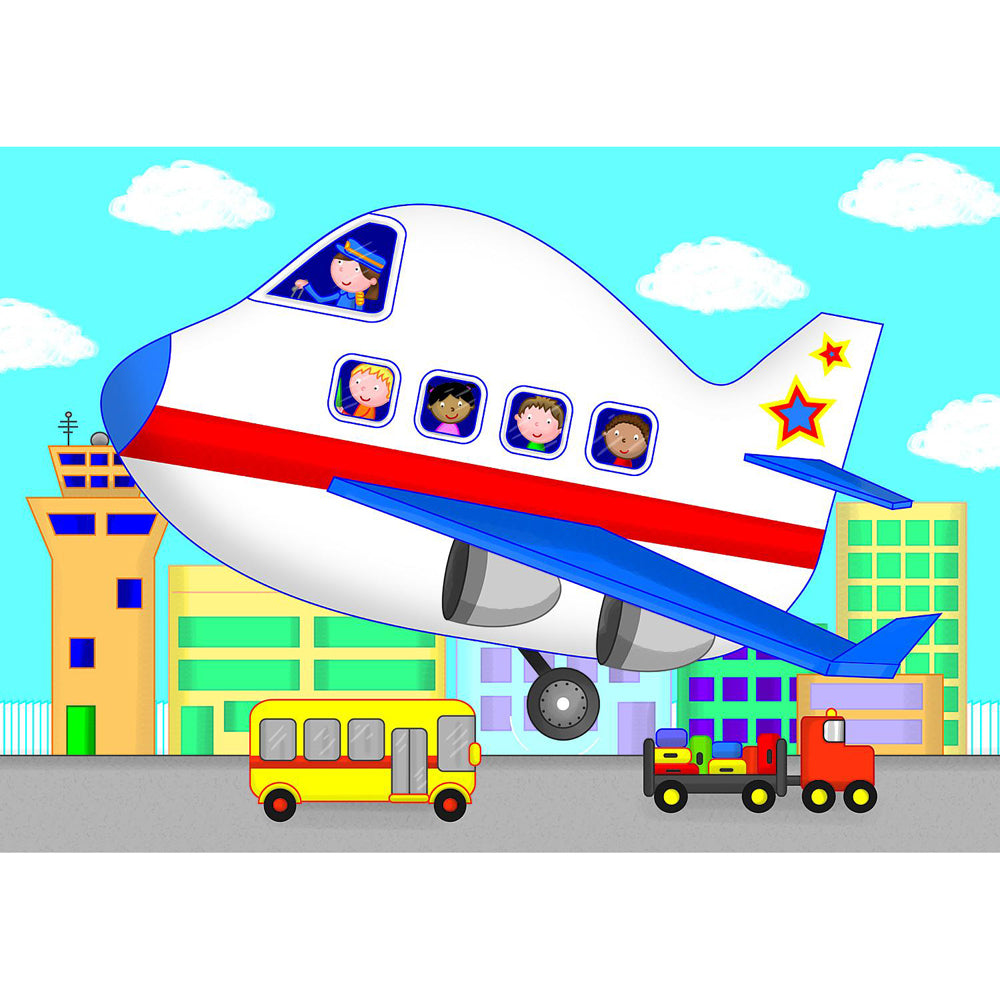 Galt 4 Puzzles In A Box Vehicles Kids/Childrens Toy 3y+