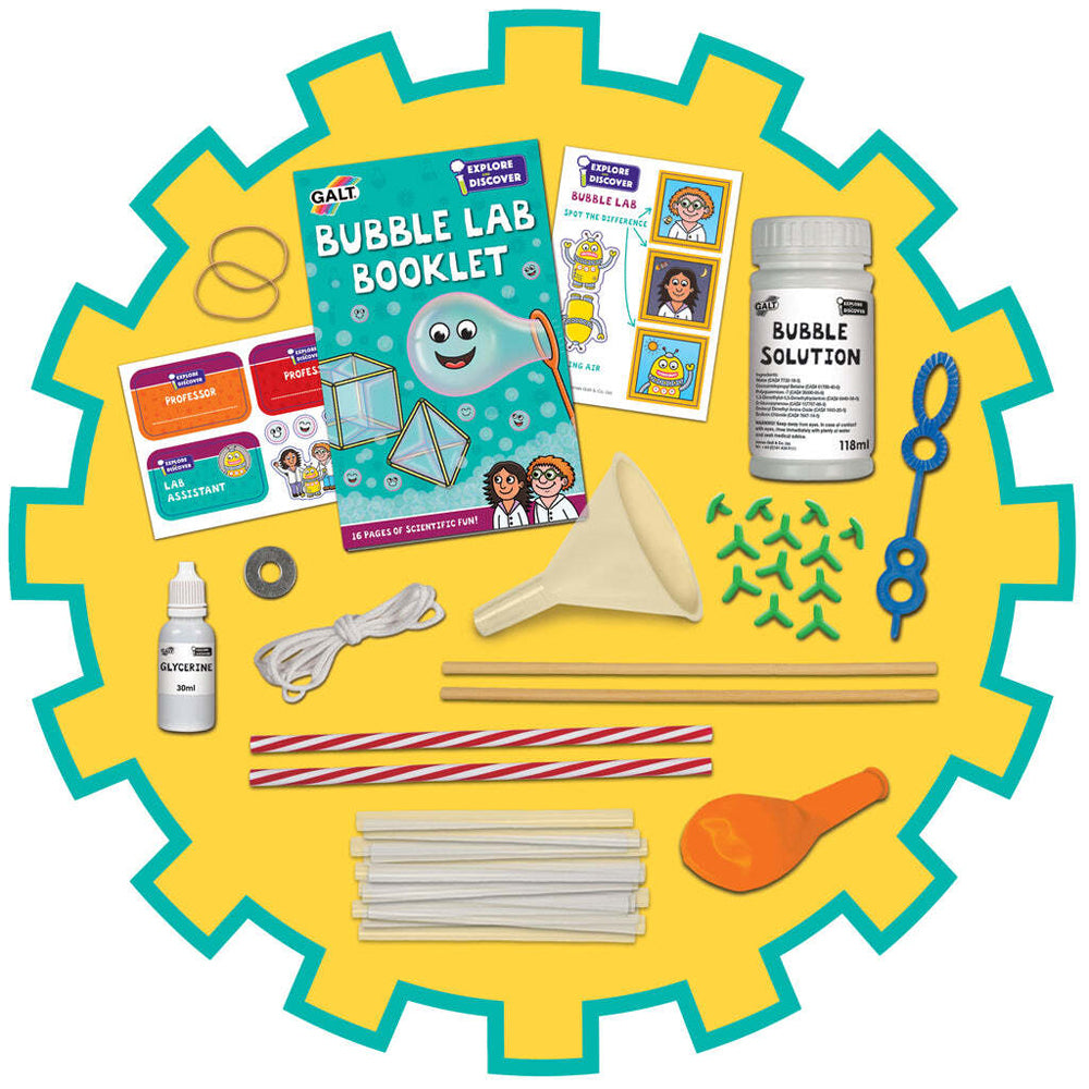 Galt Bubble Lab Kids/Childrens Activity Kit Playset 5y+