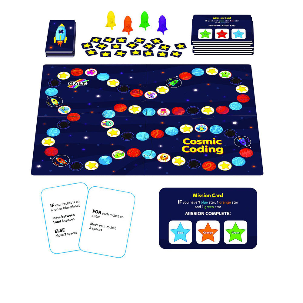 Galt Cosmic Coding Kids/Childrens Computer Science Game 6y+